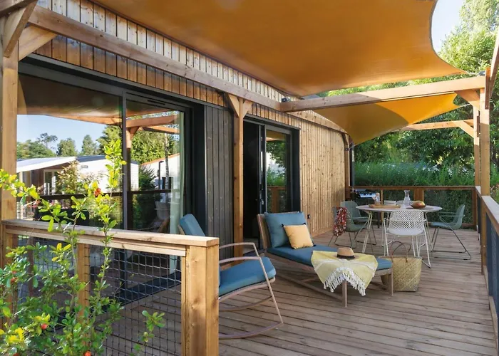 אתר קמפינג Albatre 4p 2bdrms Aircon סנט-אובן-סור-מר